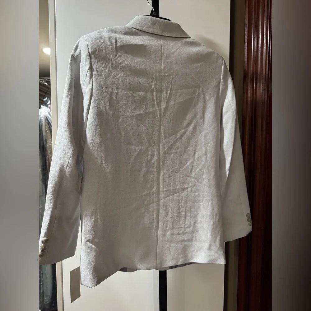NWT- Boys Nautica Light Gray Blazer - Picture 2 of 3